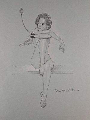 Erich von Gotha - 1 Original colour drawing - Janice | Catawiki