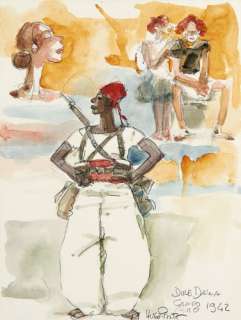 Pratt Hugo (1927-1995) | Dire Dawa, Campo Avio | Artcurial