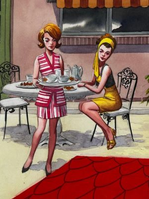 Ortiz, Jose - 1 Original page - Hey Diddle Diddle - Mothers and Daughters - 1972 | Catawiki