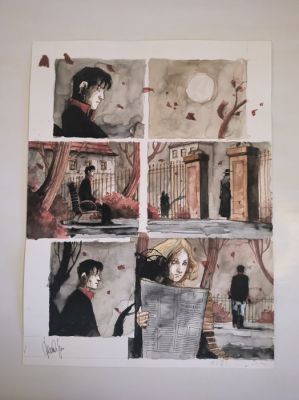 Serra, Daniele - 1 Original page - Dylan Dog - Color Fest #51 - 2025 | Catawiki