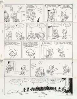 Peyo Pierre Culliford Dit (1928-1992) - LES SCHTROUMPFS