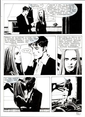 Roi, Corrado - 1 Original page - Dylan Dog Maxi #14 - "Paranoia" - 2001 | Catawiki