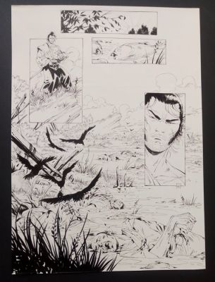 Mormille, Cristina - 1 Original page - Samurai - T14 - 2019