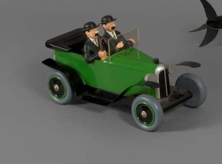 Tintin Au Pays de L’or Noir | B2 CITROÃ‹N | Artcurial