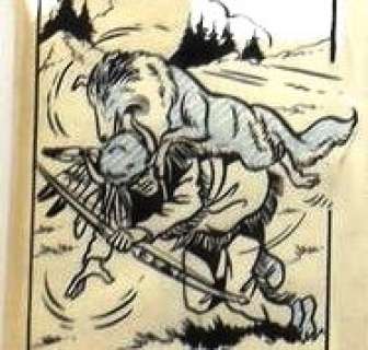 Wirel (Vandersteen, Willy / Verschuere, Karel) | Originele pagina Bessy 33  - De voorspellling  - (1960) | Catawiki