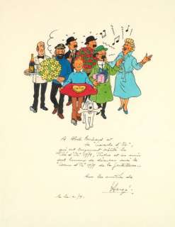 Hergé Georges Remi Dit (1907-1983) | LES AVENTURES DE TINTIN | Artcurial