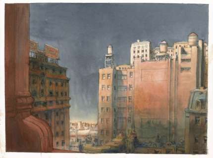 Nicolas de Crecy (Né En 1966) Facades Sombres | Hommage Ã  Nicéphore Niepce | Artcurial