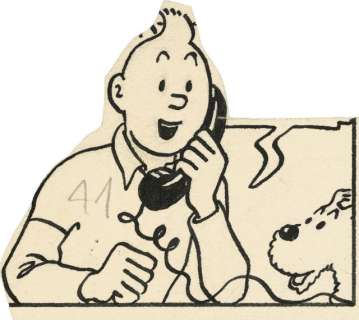 Hergé Georges Remi Dit (1907-1983) | LES AVENTURES DE TINTIN | Artcurial