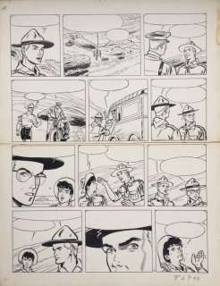 Tibet / Mitteï: Original Plate | â€œLes aventures des 3Aâ€  - The secret of the red cliffs (vol. 3) | Catawiki