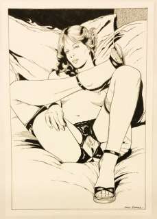 Bernasconi, Lucio (Saint Germain) | erotic Illustration | Catawiki