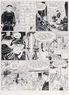 Jarbinet | Mémoire de Cendres, planche n°40 à l’encre de… | Millon