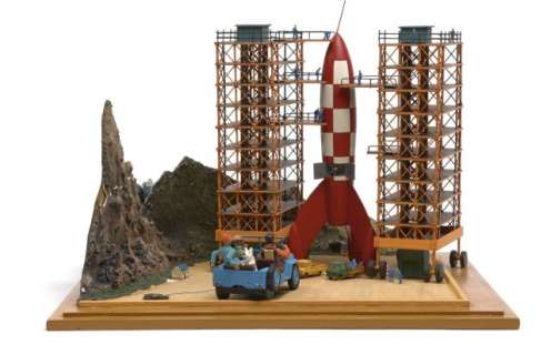 Diorama E. Lessellier | OBJECTIF LUNE | Artcurial