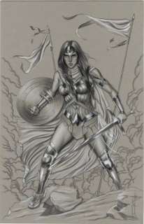 Frison, Jenny - WONDER WOMAN (2016) #60 Cover | ComicConnect