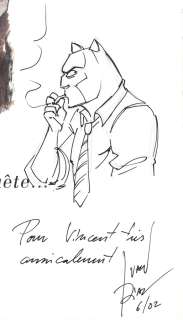 Canales (Juan Diaz) | Blacksad, tirage de luxe "Les Dessous de… | Millon