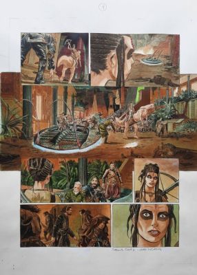 Zuccheri, Laura - 1 Original colour page - Thellus - 2020 | Catawiki
