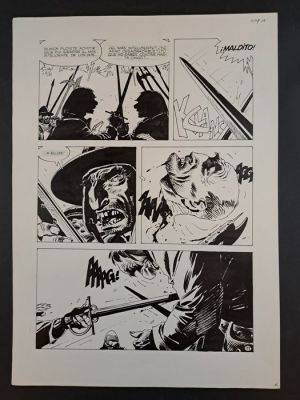 Breccia, Enrique - 1 Original page - La Pietà di Virachoca | Catawiki