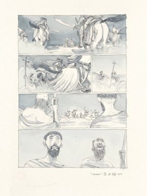 Gipi (Pacinotti, Gian Alfonso) - 1 Original page - I Vandali - 2010