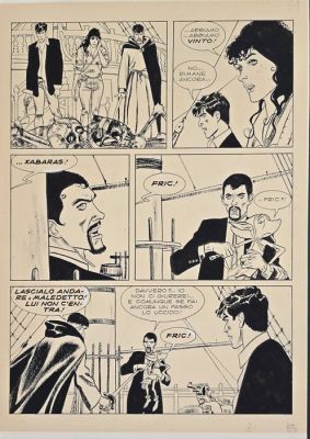 Stano, Angelo - 1 Original page - Dylan Dog - n. 100 "La Storia di Dylan Dog"