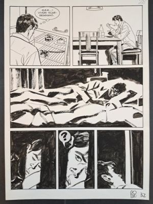Stano, Angelo - 1 Original page - Dylan Dog: L’Ospite Sgradito | Catawiki