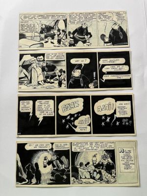 Marc Sleen - 1 Original page - Nero - De gouden vrouw - 1954 | Catawiki