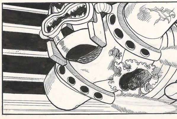 Yukio Izumi - 1 Original page - The Big Machine - Tetsujin 28-go | Mazinger Mecha - 1967 | Catawiki