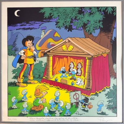 Les Schtroumpfs 96/99 - 1 Signed comic - Édition limitée et numérotée - 1980 | Catawiki