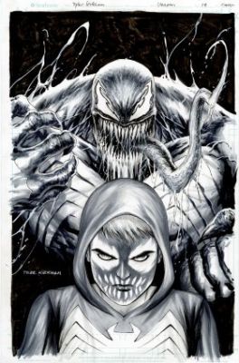 Kirkham, Tyler - VENOM (2018) #19 Cover | ComicConnect (Buy It Now)
