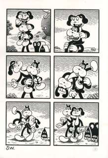Woodring, Jim | Original page (p.8)  - Frank  - [ca. 2000] | Catawiki