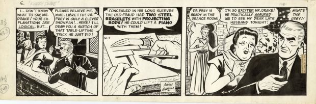 Andriola, Alfred - KERRY DRAKE DAILY Strip Art | ComicConnect