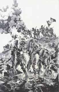 *DEODATO Mike Jr., *1963 [BR].  - Avengers Millenium N°3, couverture,  - encre de [...]