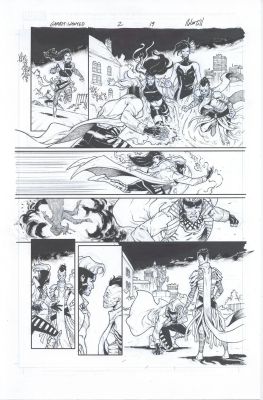 Robert Gill | Gambit: Wanted #2, Page 19 | Geoff M Art Sales