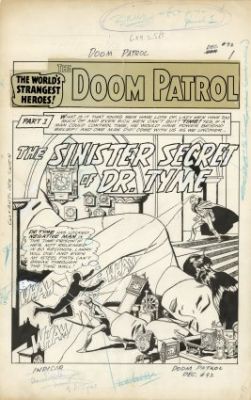 Premiani, Bruno - DOOM PATROL, THE (1964) #92 Title Splash | ComicConnect