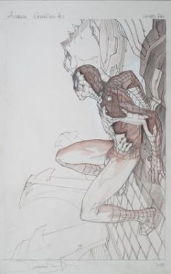 Bianchi, Simone - AMAZING SPIDER-MAN (2014) #16 Cover Prelim | ComicConnect (Buy It Now)