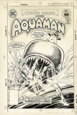Aparo, Jim - ADVENTURE COMICS (1938-83) #449 Cover | ComicConnect