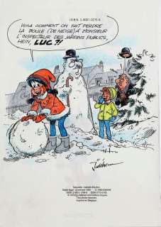 Jidéhem | Sophie, illustration pleine page à l’encre de… | Millon