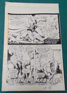 Rich Buckler. Thor Spash Page. | Weiss Auctions