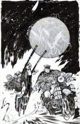 Johnson, Daniel Warren - COSMIC GHOST RIDER DESTROYS MARVEL HISTORY (2019) #4 Cover | ComicConnect