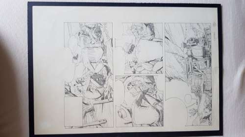 Zaniboni, Sergio | original plate for Tex "Piombo rovente"  - (2006) | Catawiki