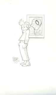 Ferry, Pasqual | Original drawing  - Spirou & Spiderman | Catawiki