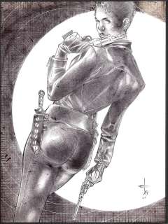 Drew Edward Johnson | Jinx Ballpoint Pen Portrait | Drew Edward Johnson