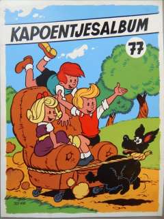 Nys, Jef | Original cover in colour  - Kapoentjes album 77  - (1966) | Catawiki