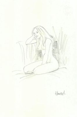 Edmond Fernández | original drawing: Jan Europa / Jan Lazare /Ana – Edmond | Origin Of Comics