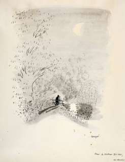 Sempé, Jean-Jacques (1935) | Les amoureux de Sempé. Encre de Chine, lavis noir et mine de plomb pour cette grande... | Coutau Bégarie