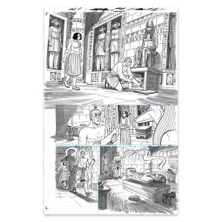 Faith Erin Hicks | Universal Monsters: The Mummy - Issue 03 Page 11 | Faith Erin Hicks