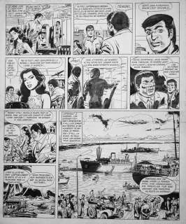 JIJEÂ   - Tanguy et Laverdure  - Planche 31 de l’album Menace sur Mururoa édité en [...] | Vermot et Associés