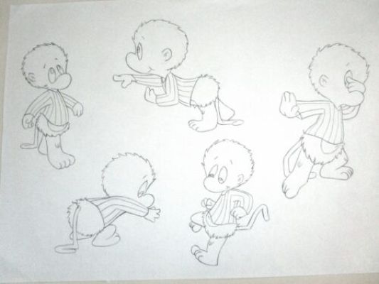 1969 POGO WALT KELLY CHUCK JONES ORIGINAL animation PRODUCTION cel DRAWING | eBay US (Buy It Now)