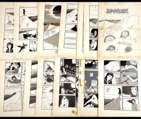 Original Manga Manuscripts Drawings Horror Comic Art Hideshi HINO Sand Hell | eBay Europe (Buy It Now)