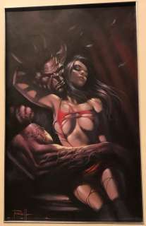 Parrillo, Lucio | olio on canvas "Lucifera" (2012) | Catawiki