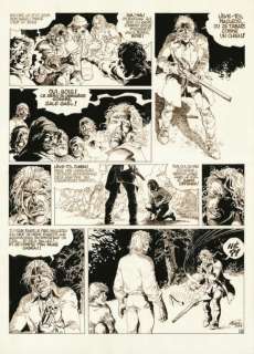 Kas. Planche originale Voyageurs | BDEnchères