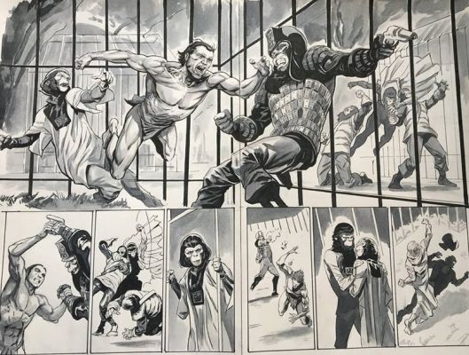 Fernando Dagnino | Tarzan on the Planet of the Apes | 2DGalleries